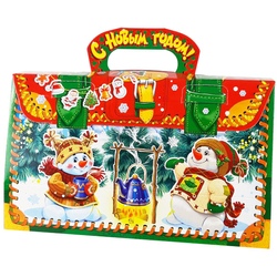 Подарок Портфельчик Снеговичков 12942