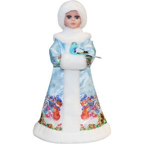 Королева зимы с птичкой