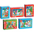 Подарок Пазл детский «Новогодние картинки», 54 элемента, МИКС фото